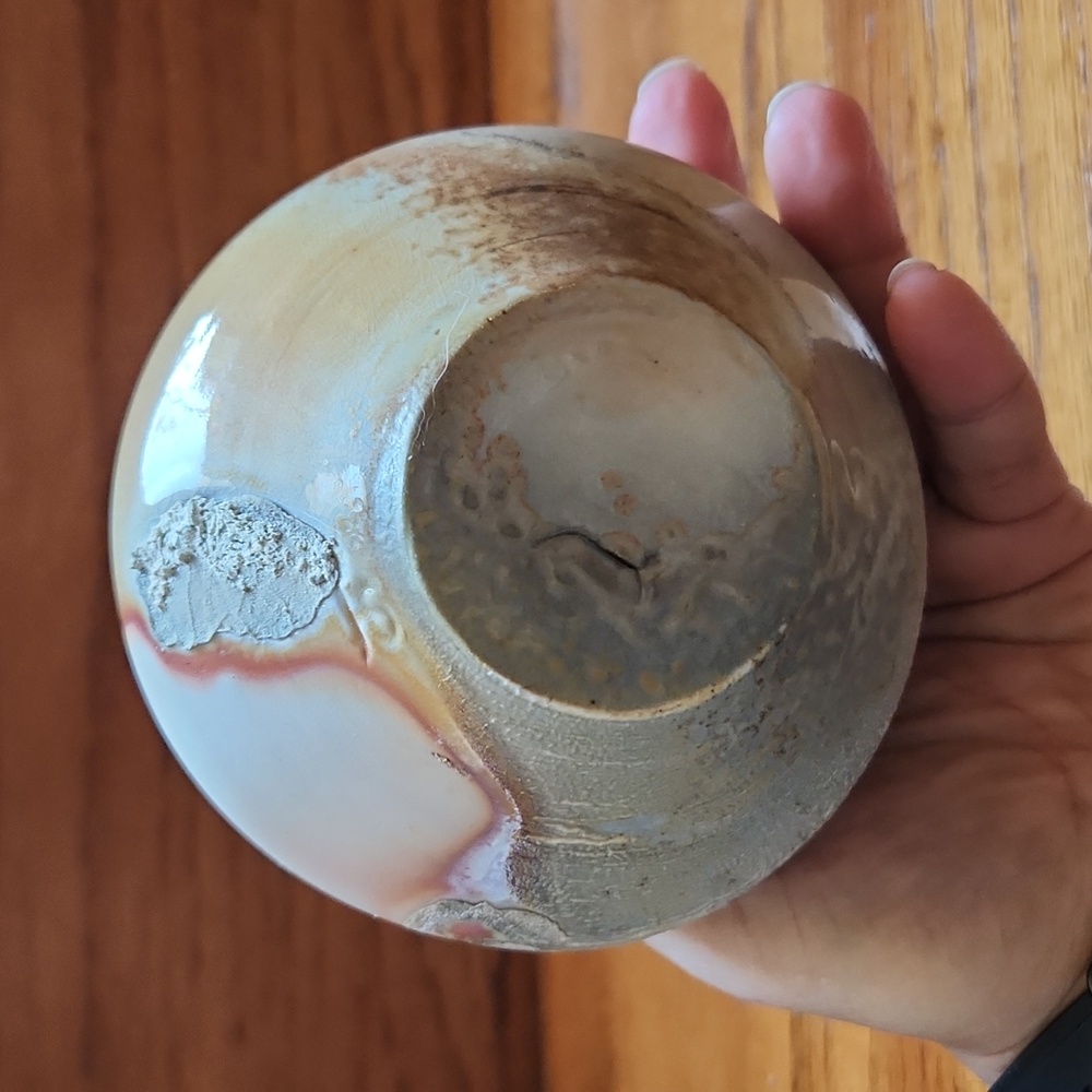 Handcrafted Ceramic Vase - Earth Tones - Picture 7 of 8